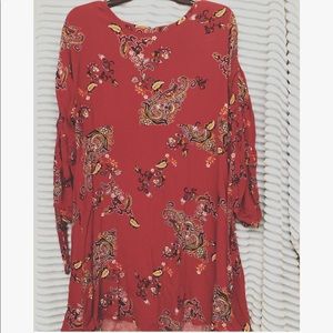 🌹🌹Maroon Rustic Design Dress 🌹🌹